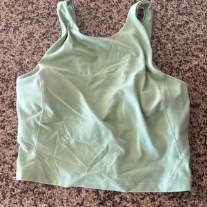 LULULEMON KOHLRABI GREEN WUNDER TRAIN RACERBACK TANK